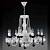 Хрустальная люстра Art Glass MONETA VIII. Black